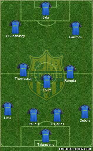 FC Nantes Formation 2018