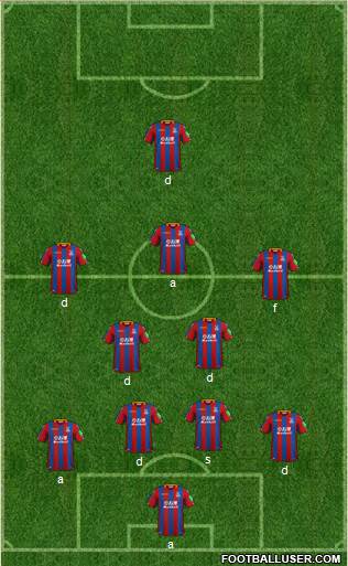 Crystal Palace Formation 2018