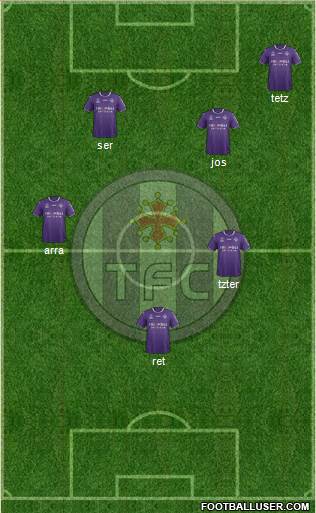 Toulouse Football Club Formation 2018