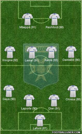 A.J. Auxerre Formation 2018