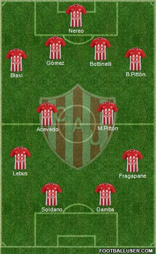 Unión de Santa Fe Formation 2018