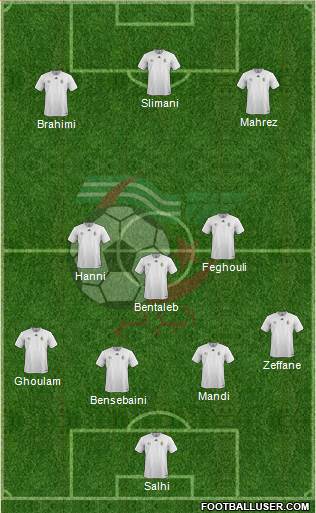 Algeria Formation 2018