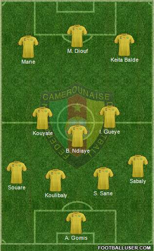 Cameroon Formation 2018