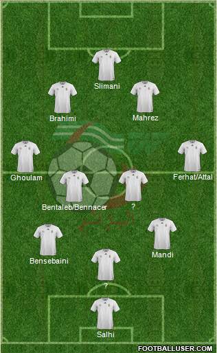 Algeria Formation 2018