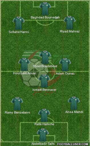 Algeria Formation 2018