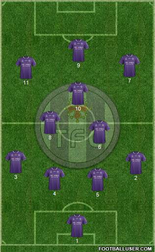 Toulouse Football Club Formation 2018