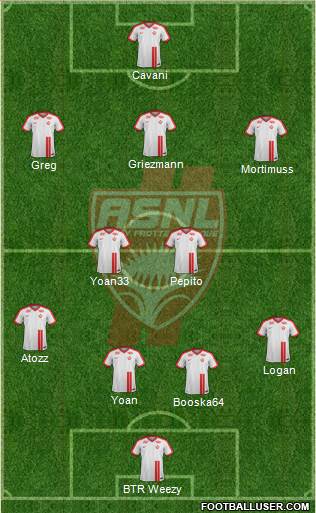 A.S. Nancy Lorraine Formation 2018