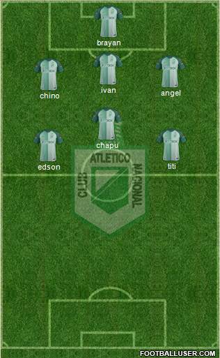 CDC Atlético Nacional Formation 2018