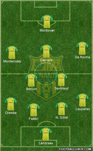 FC Nantes Formation 2018