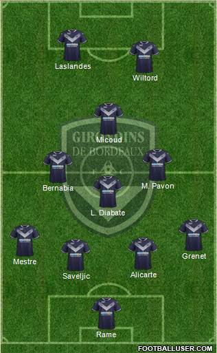 FC Girondins de Bordeaux Formation 2018