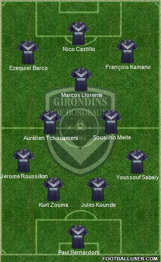 FC Girondins de Bordeaux Formation 2018