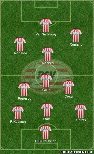 PSV Formation 2018