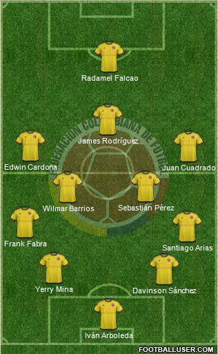 Colombia Formation 2018