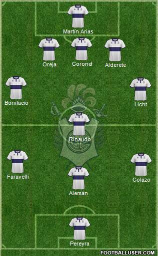 Gimnasia y Esgrima de La Plata Formation 2018