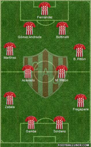 Unión de Santa Fe Formation 2018