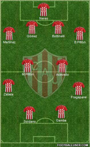 Unión de Santa Fe Formation 2018