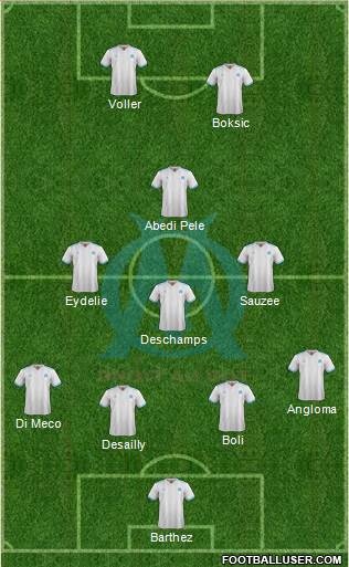 Olympique de Marseille Formation 2018