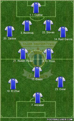 C.D. Leganés S.A.D. Formation 2018