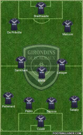 FC Girondins de Bordeaux Formation 2018