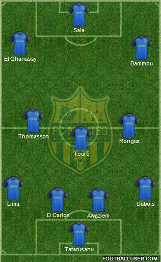 FC Nantes Formation 2018