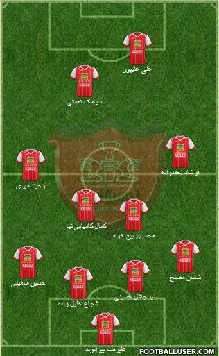 Persepolis Tehran Formation 2018