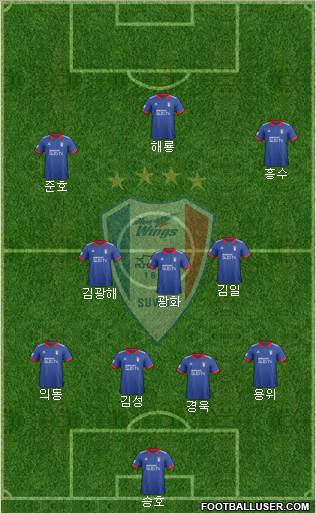 Suwon Samsung Blue Wings Formation 2018