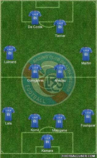 Racing Club de Strasbourg-Football Formation 2018