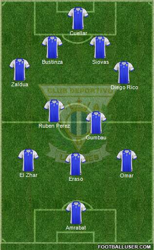 C.D. Leganés S.A.D. Formation 2018