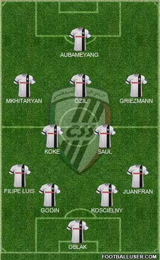 Club Sportif Sfaxien Formation 2018