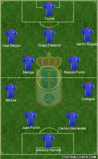 Real Oviedo S.A.D. Formation 2018