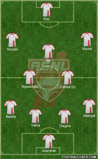 A.S. Nancy Lorraine Formation 2018