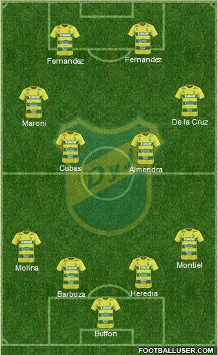 Defensa y Justicia Formation 2018