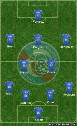 Racing Club de Strasbourg-Football Formation 2018