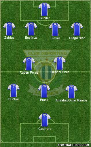 C.D. Leganés S.A.D. Formation 2018