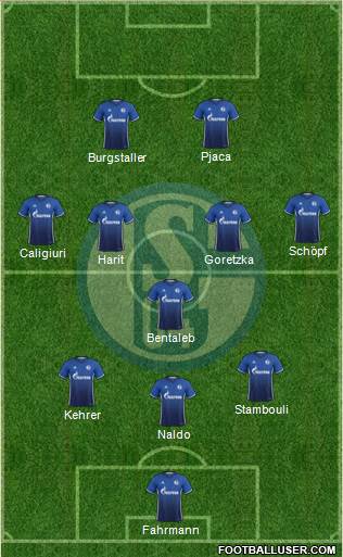 FC Schalke 04 Formation 2018