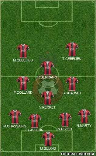 OGC Nice Côte d'Azur Formation 2018