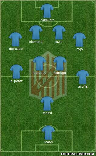 9 de Julio Formation 2018