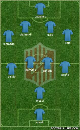 9 de Julio Formation 2018