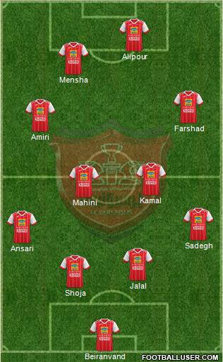 Persepolis Tehran Formation 2018