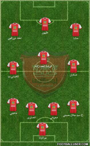 Persepolis Tehran Formation 2018