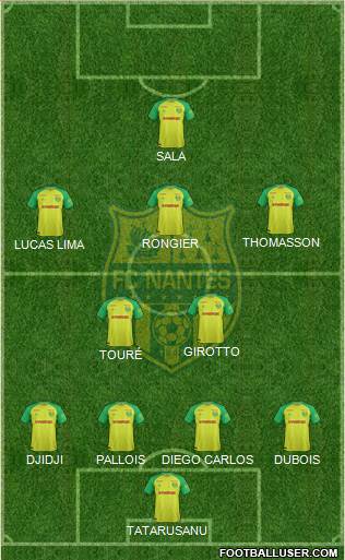 FC Nantes Formation 2018