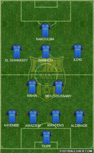 FC Nantes Formation 2018