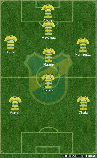 Defensa y Justicia Formation 2018