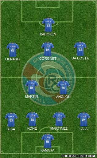 Racing Club de Strasbourg-Football Formation 2018