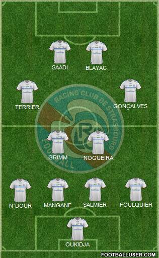 Racing Club de Strasbourg-Football Formation 2018