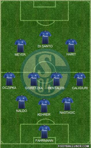 FC Schalke 04 Formation 2018