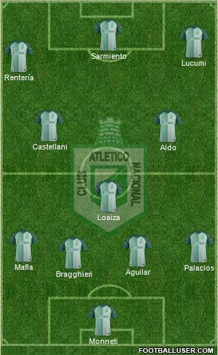 CDC Atlético Nacional Formation 2018