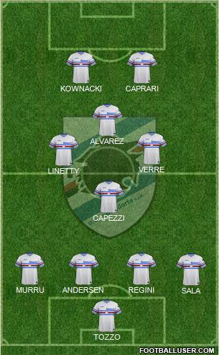 Sampdoria Formation 2018