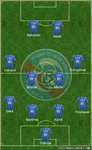 Racing Club de Strasbourg-Football Formation 2018