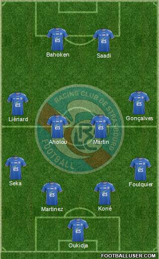 Racing Club de Strasbourg-Football Formation 2018